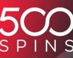 500 Spins logo