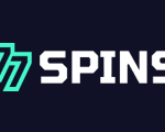 77 Spins logo