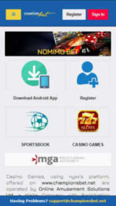 Champions Bet logo